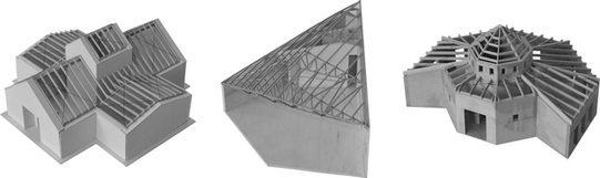 Bild: Tragwerksmodelle M1:50, Projekt P1